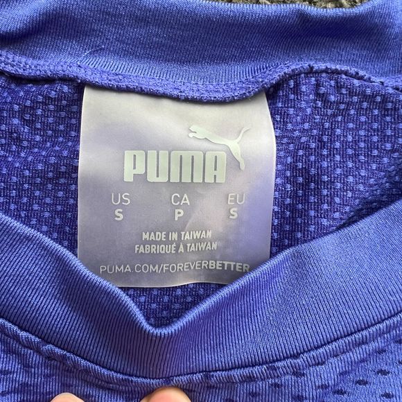 Puma Training Evoknit seamless long sleeve crop top - Picture 4 of 7